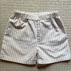 The Beaufort Bonnet Company Shelton Shorts in Keeneland Khaki Gingham